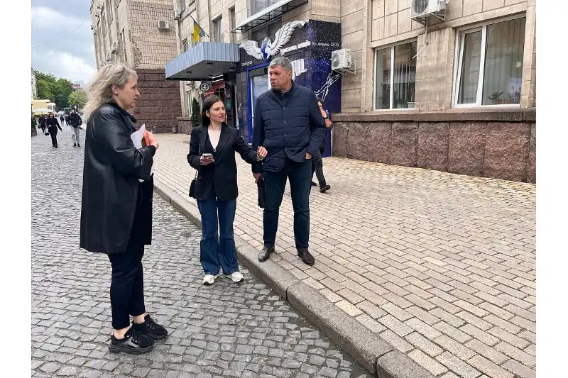 У Кропивницькому до кінця року планують завершити першу ділянку безбар’єрного маршруту