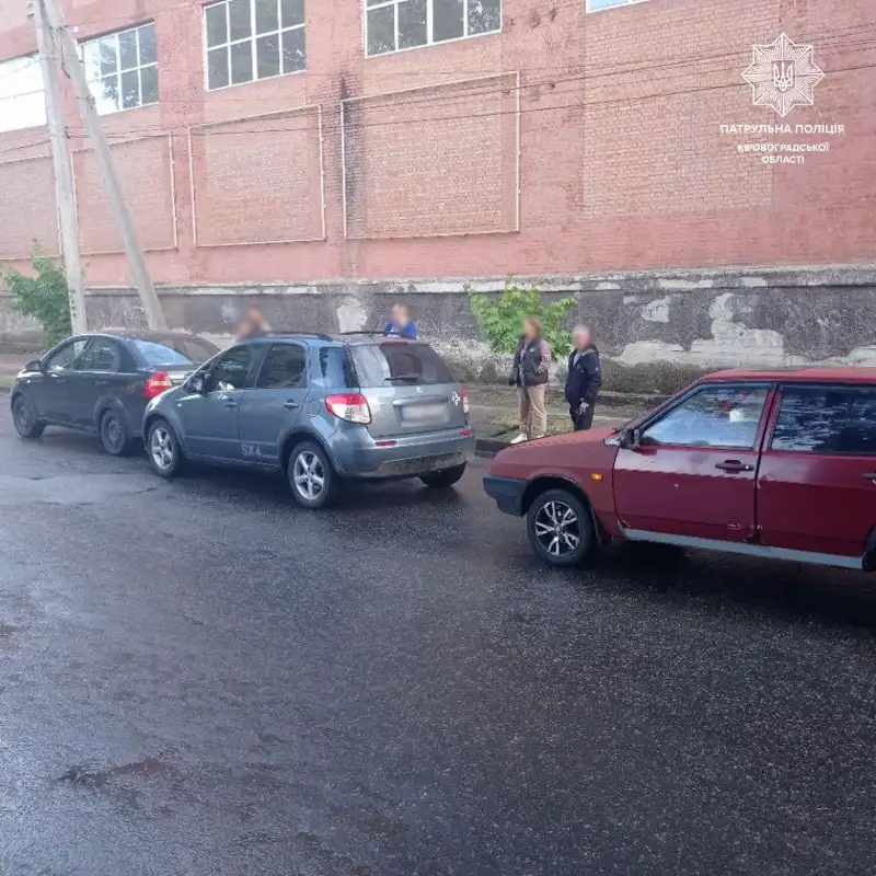 У Кропивницькому вранці сталася потрійна ДТП: винуватцю загрожує відповідальність