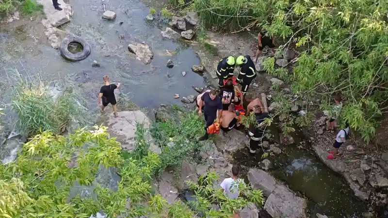 У Кропивницькому підліток зламав стегно, впавши з дамби в парку Перемоги